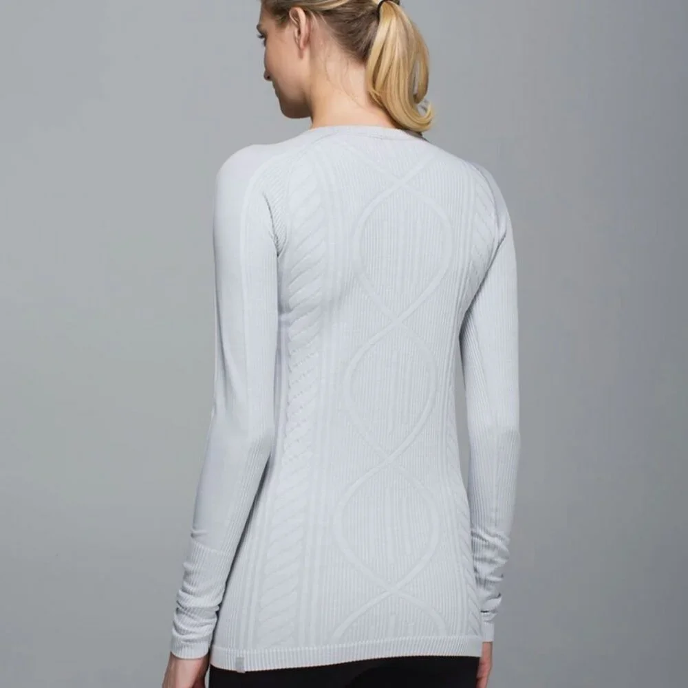Lululemon Rest Less Pullover  Heathered Silver Spoon‎ - Picture 8 of 11